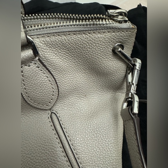 Michael Kors elephant grey pebbled Leather Handbag - Picture 3 of 11